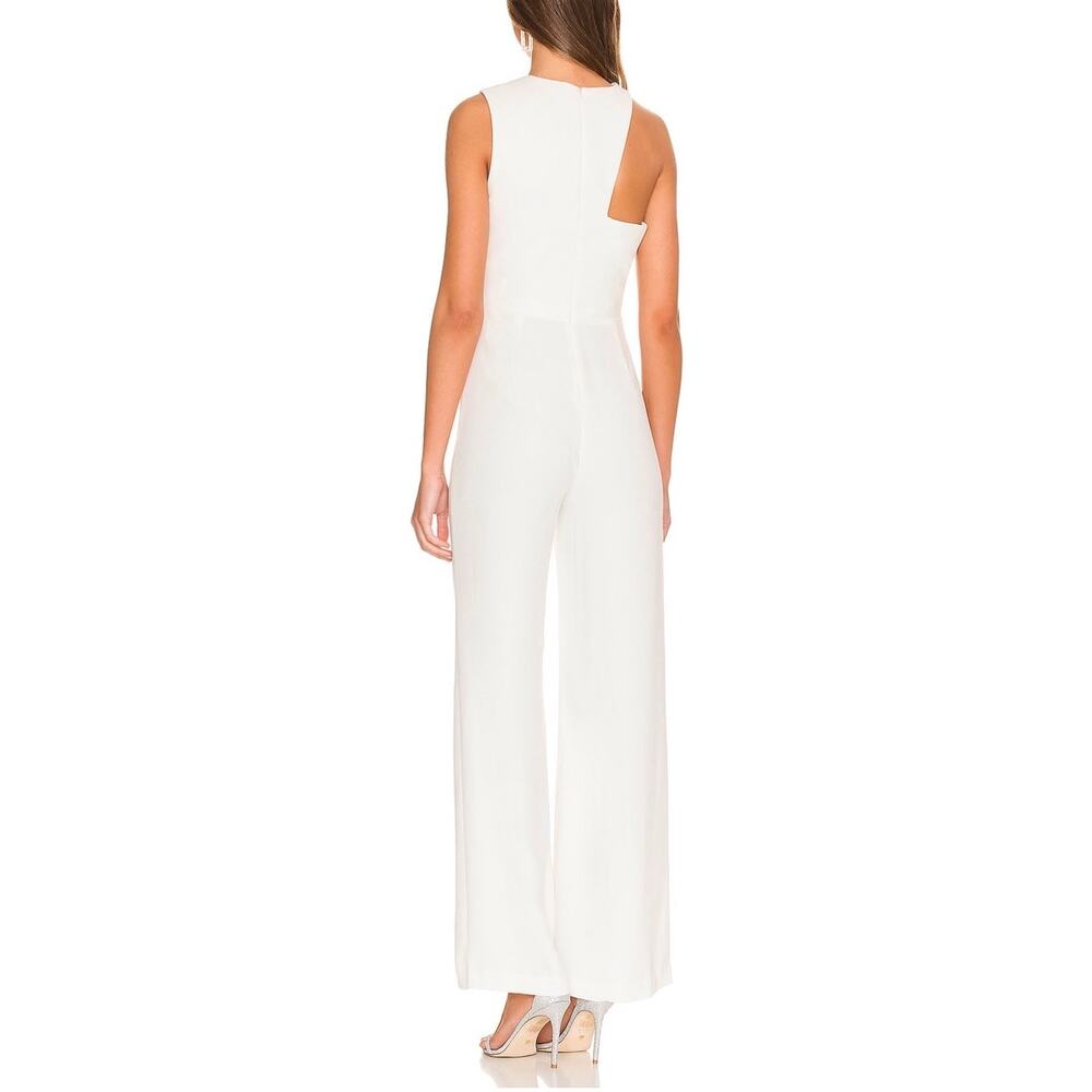 Amanda Uprichard X Revolve Gilda Jumpsuit Ivory White size XS - Picture 3 of 10